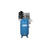 Abac ABC5-2180V IRONMAN 5 HP 230 Volt Three Phase Two Stage Cast Iron 80 Gallon Vertical Air Compressor ABC5-2380V